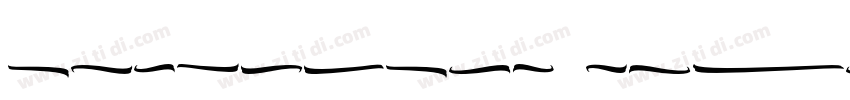 Hugtophia Script字体转换